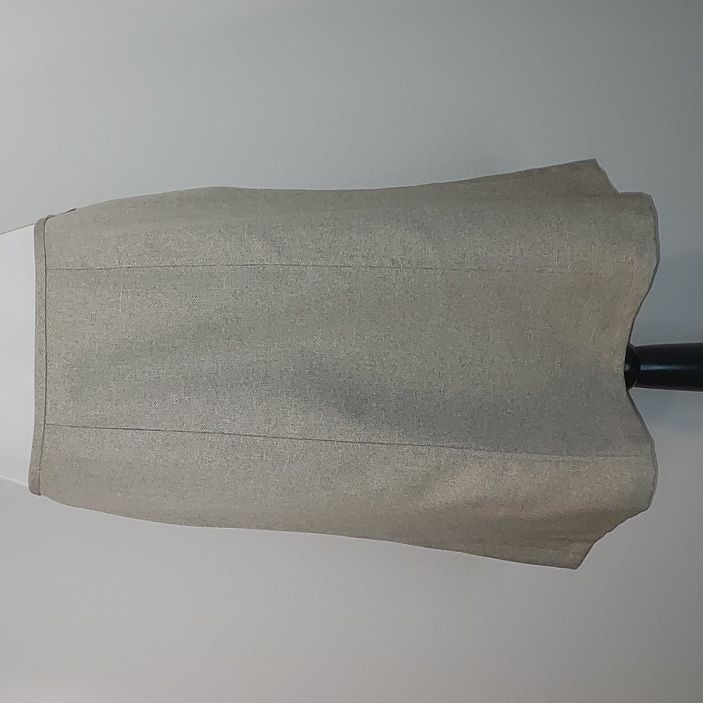 Evan-Picone Light Beige A-Line Polyester Career Skirt Size 10P